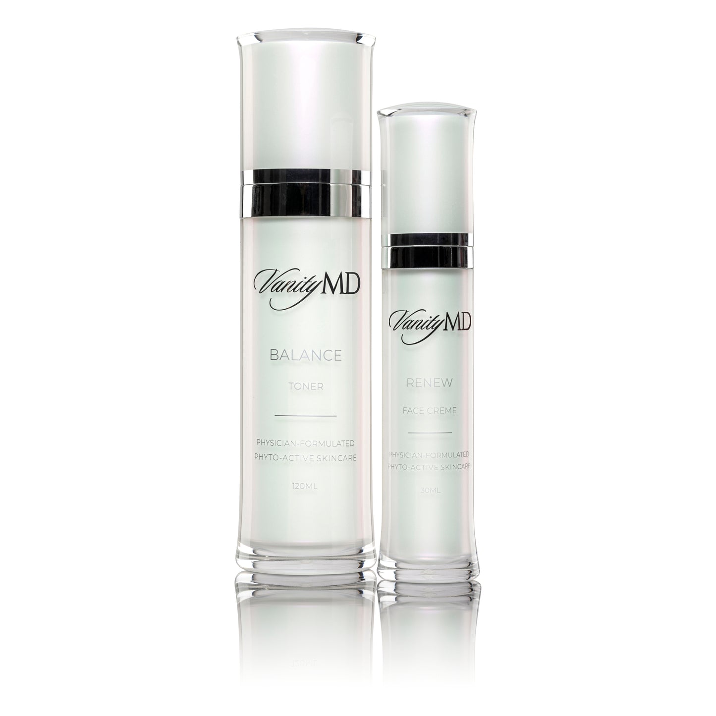 Anti-aging toner and hydrating moisturizer skincare system