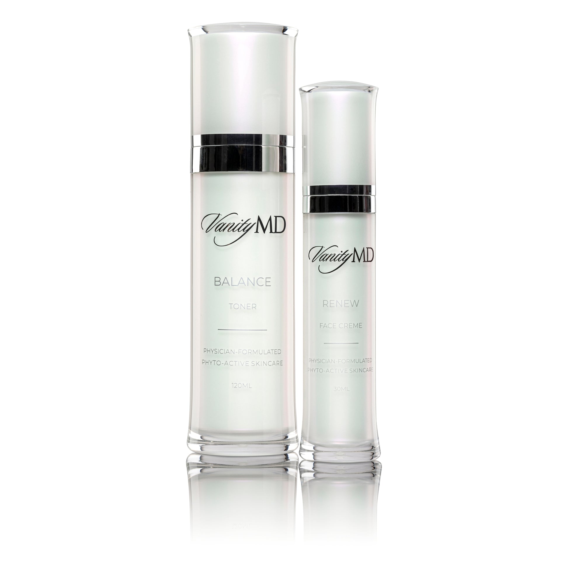 Anti-aging toner and hydrating moisturizer skincare system
