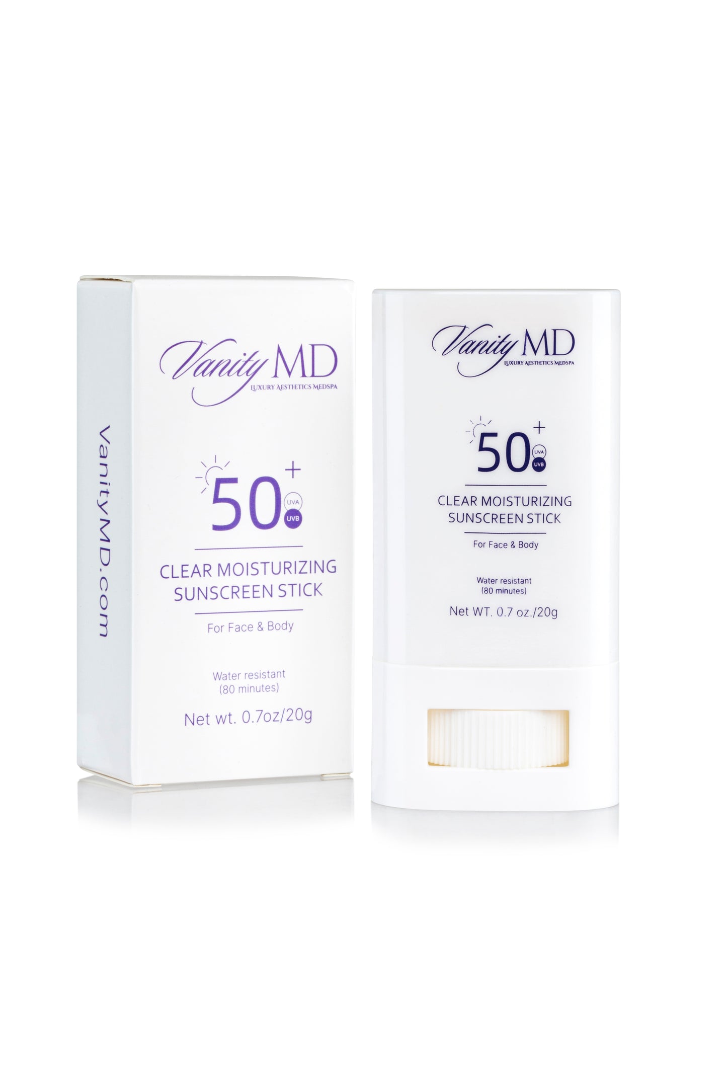 CLEAR Sunscreen Stick with SPF 50+ and Vitamin E: Clear on All Skin Tones